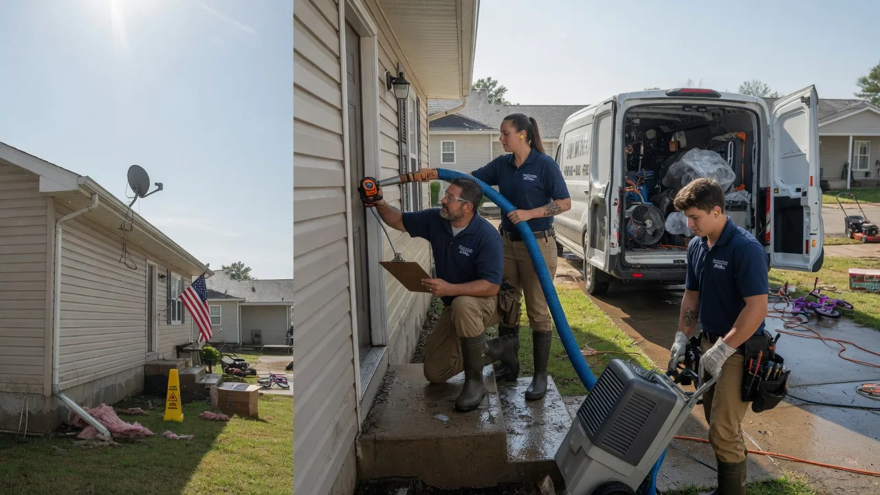 Ceiling Water Damage Restoration in Pine Hill, AL near me